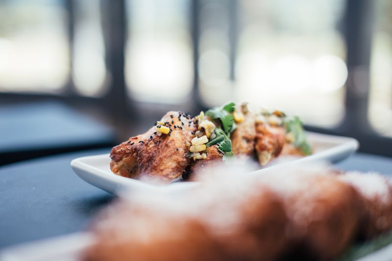 Honey garlic wings - sweet and sticky east coast wings
