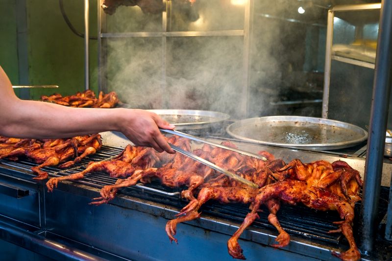 Ghost pepper inferno wings extremely hot at East coast wings